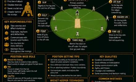 Wicketkeeper Fielding Positions: Roles, Responsibilities and Essential Skills