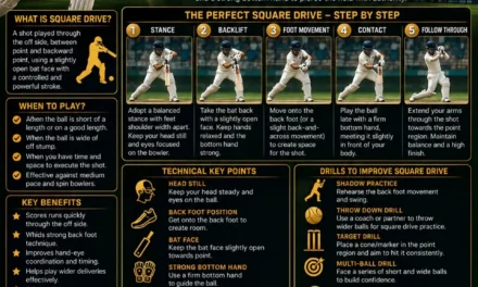 How to Play the Perfect Square Drive: Technique, Timing and Placement